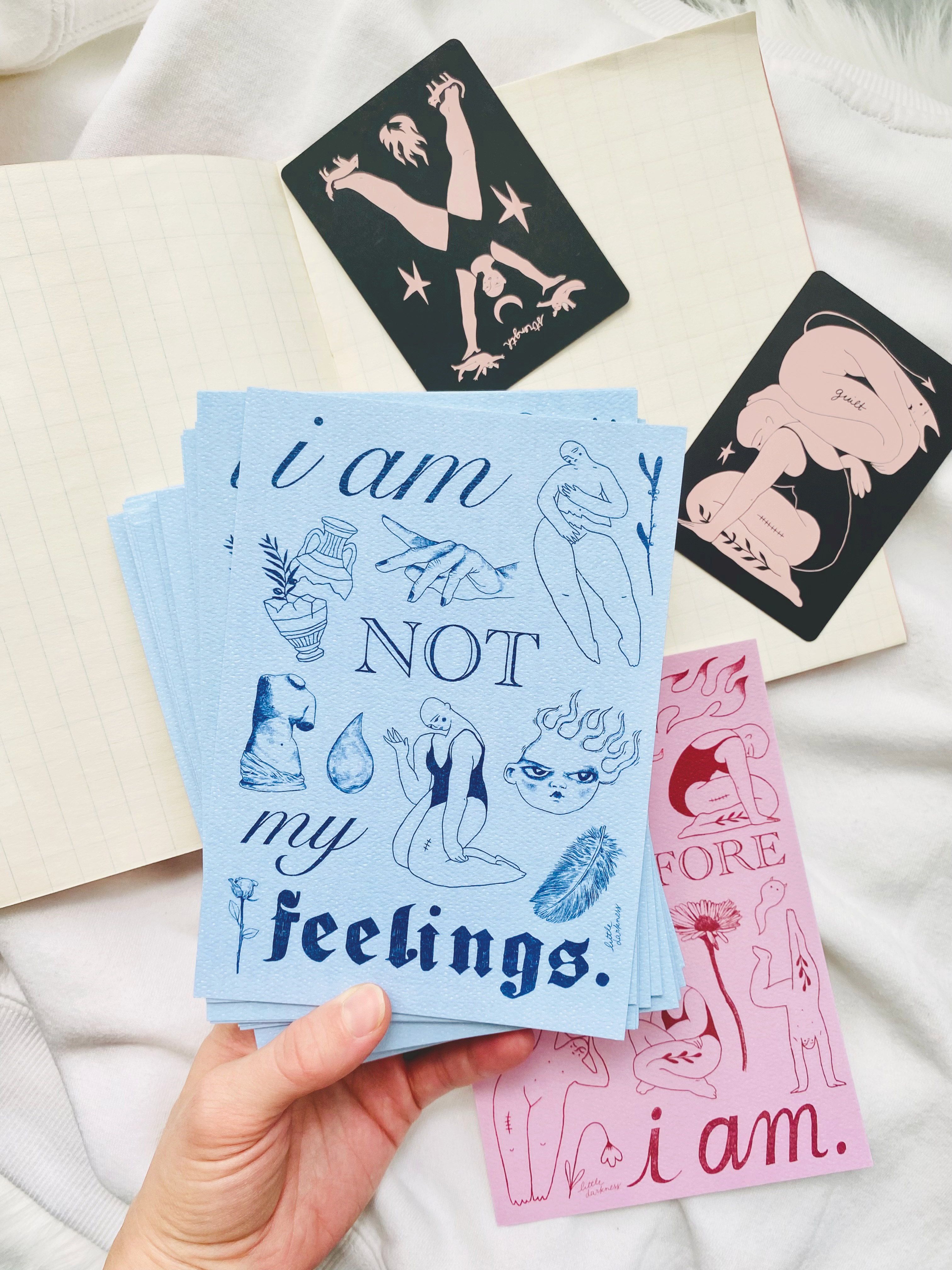 "I Am Not My Feelings" Mini Print