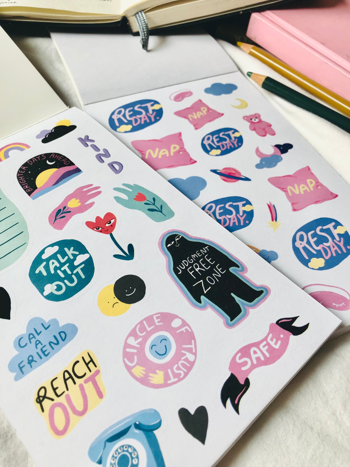 Stationery Bundle: Stickers + Washi