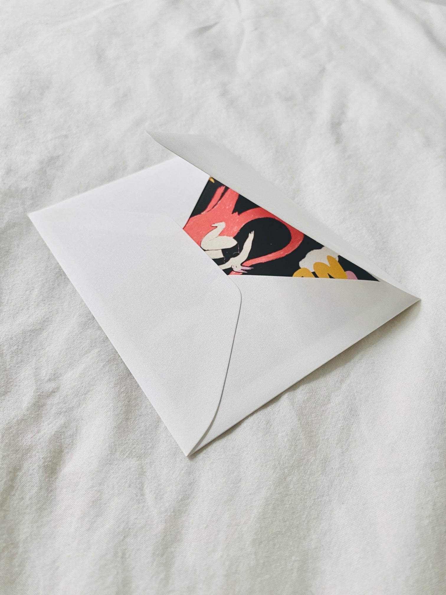 Fire Wolf Greeting Card