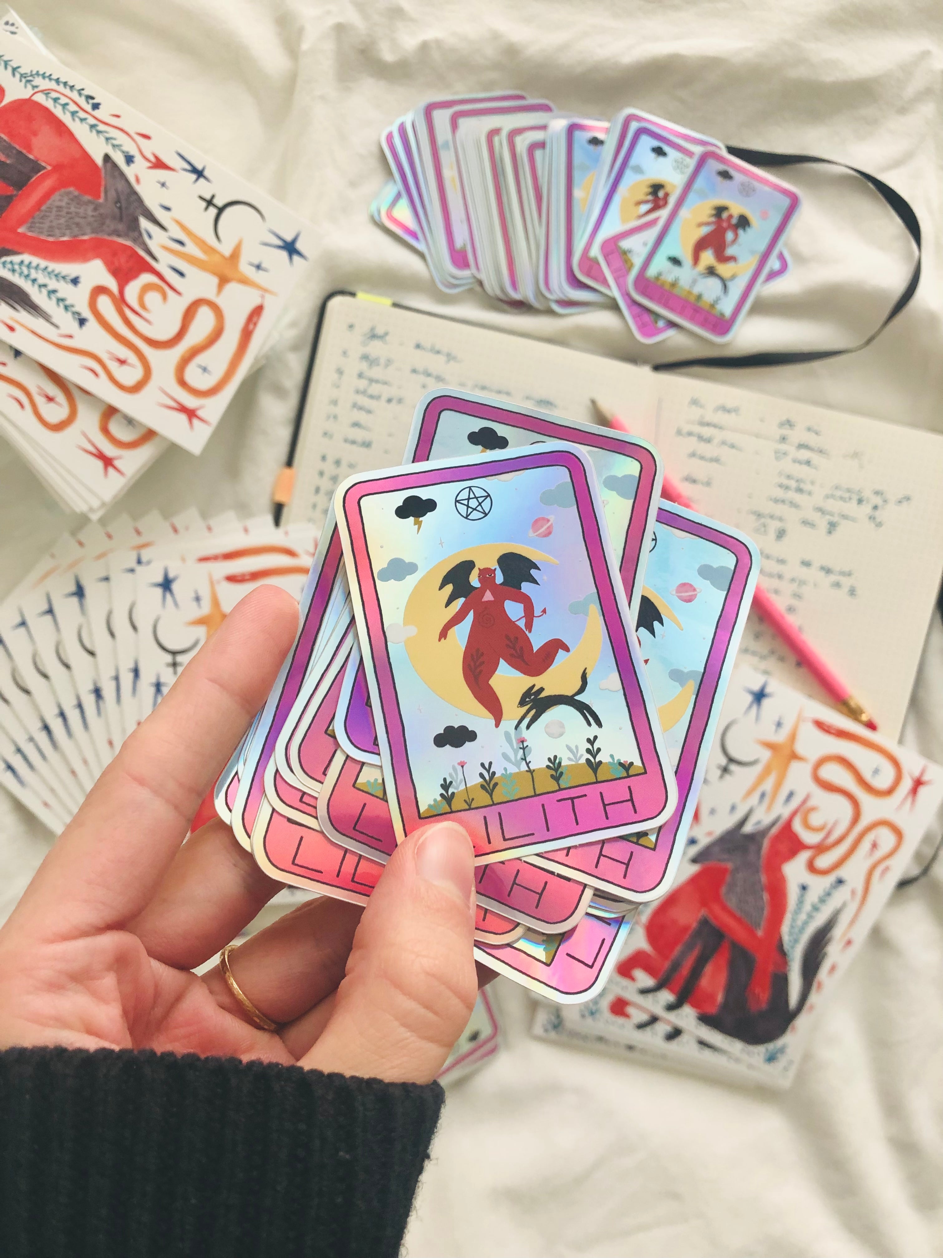 Lilith Holo Sticker