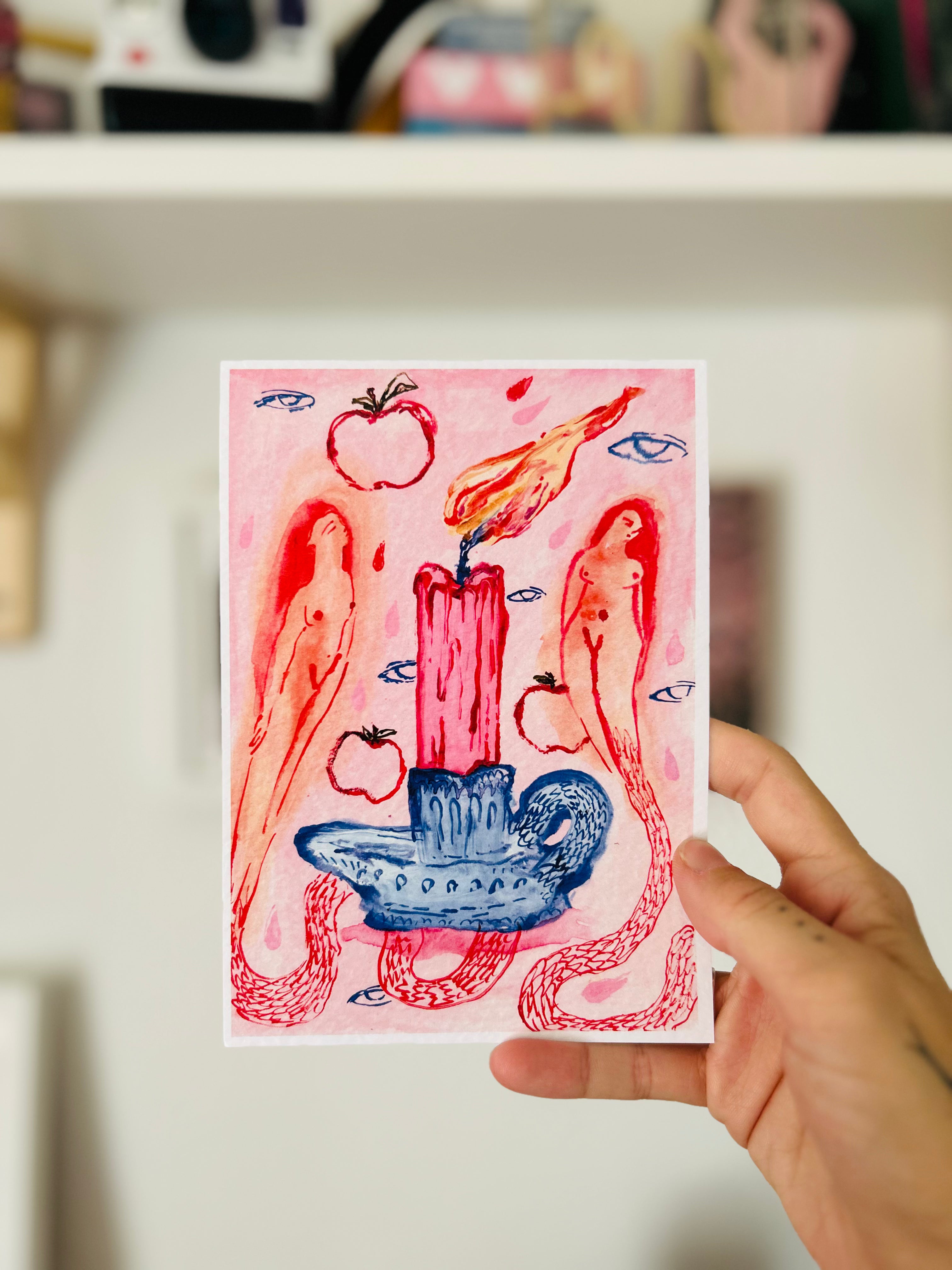 OH MY HEART Art Print