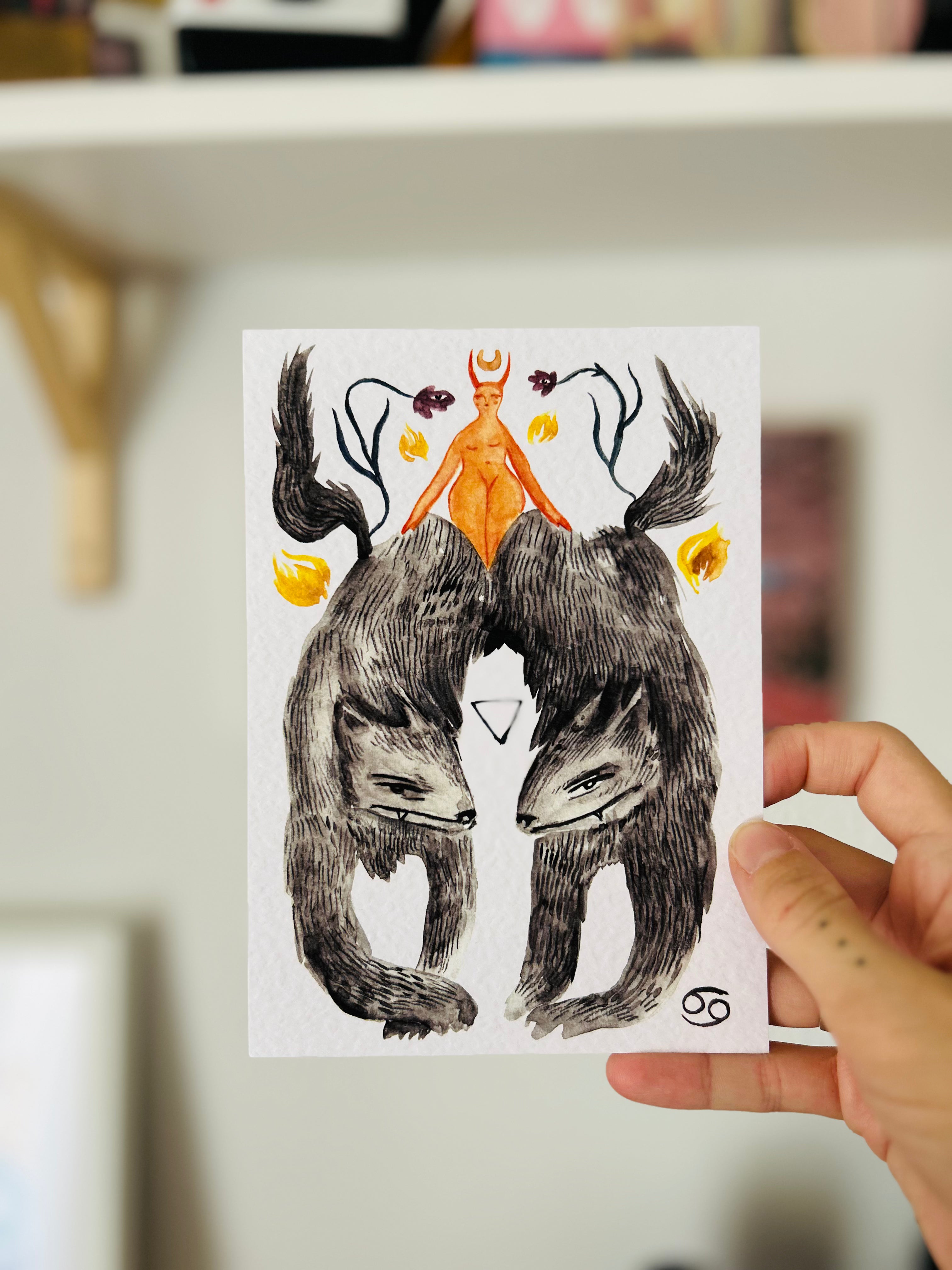 Lilifer Art Print