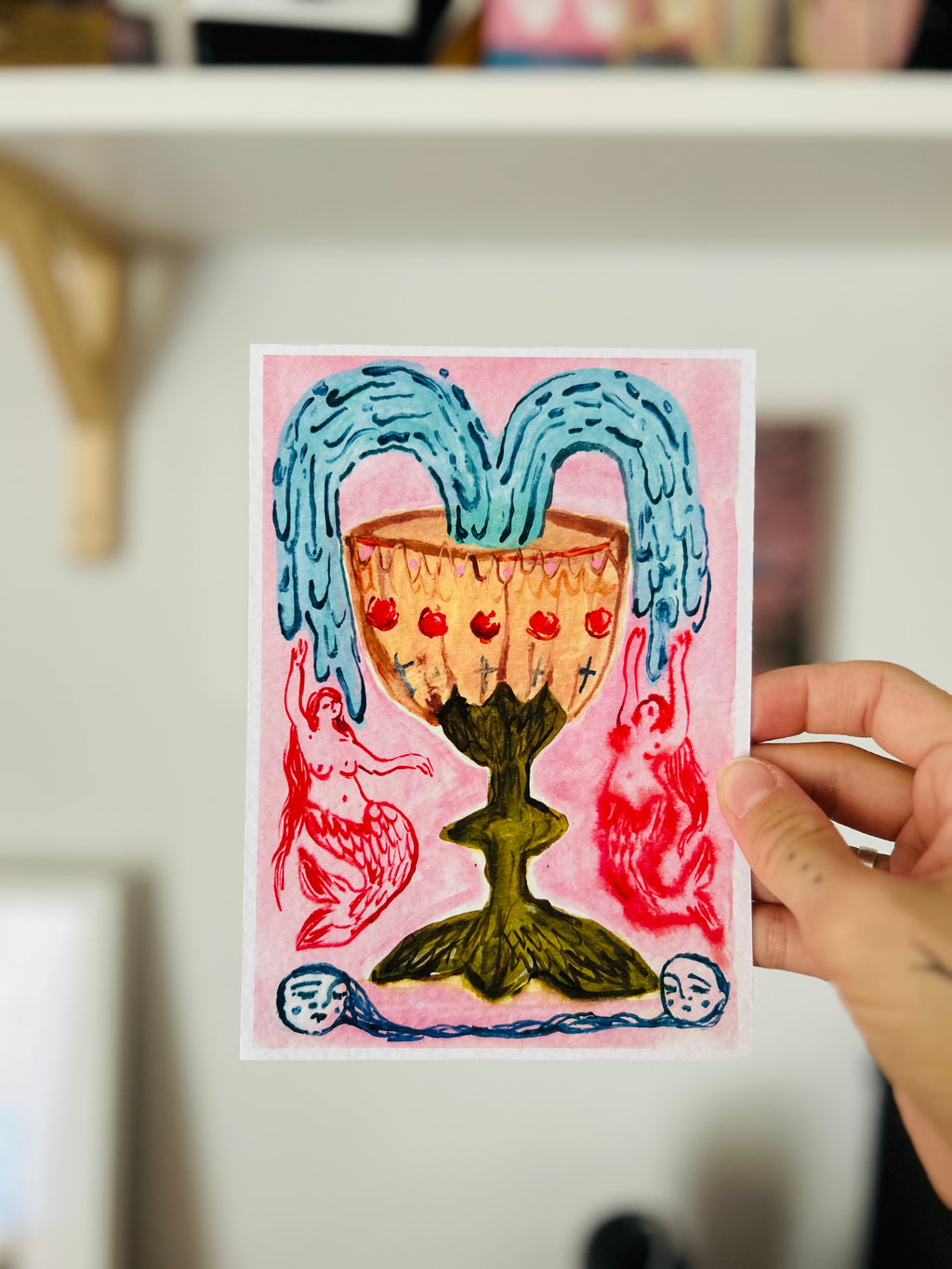 OH MY HEART Art Print
