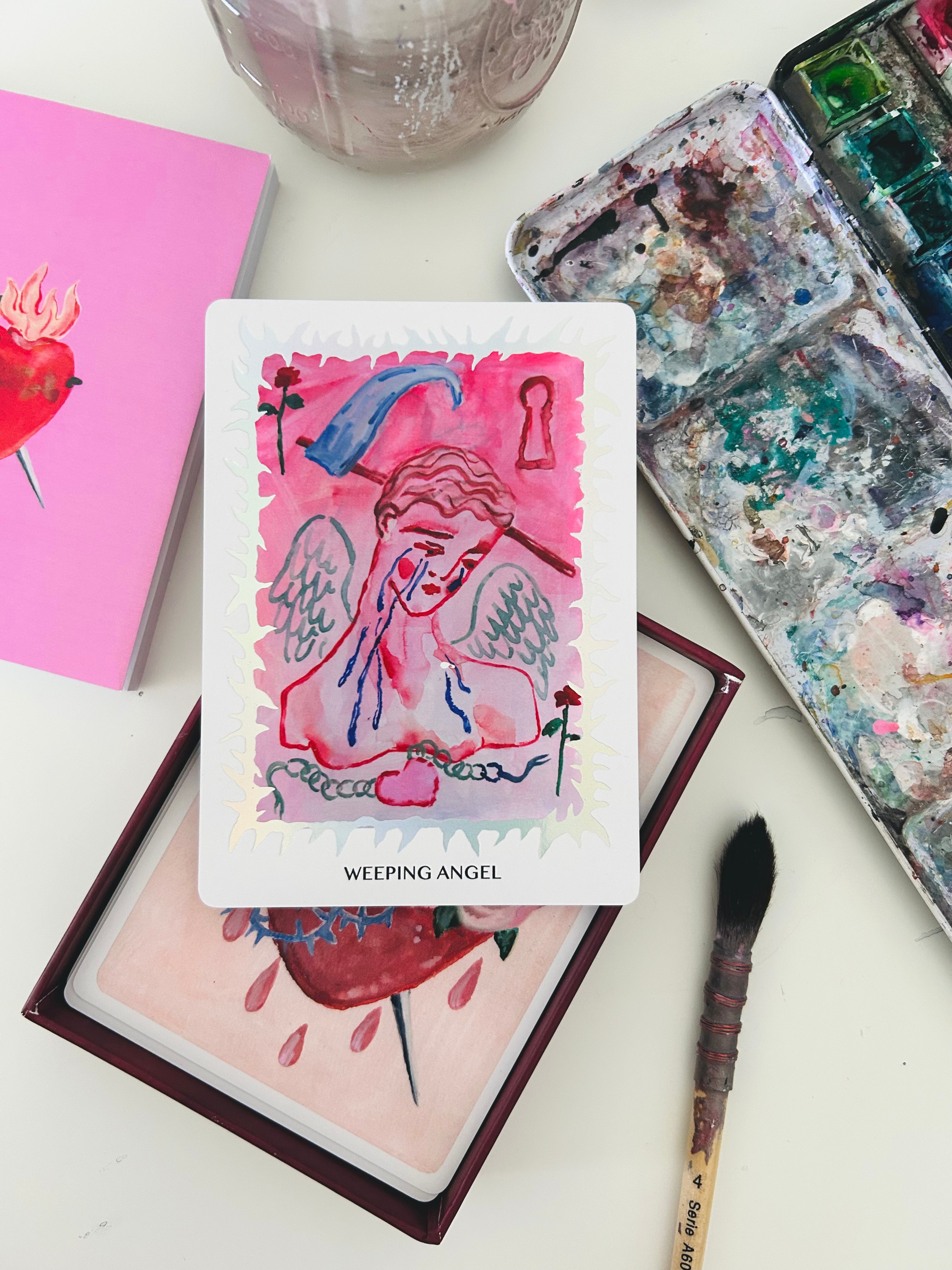 Weeping Angel Signed Art Print