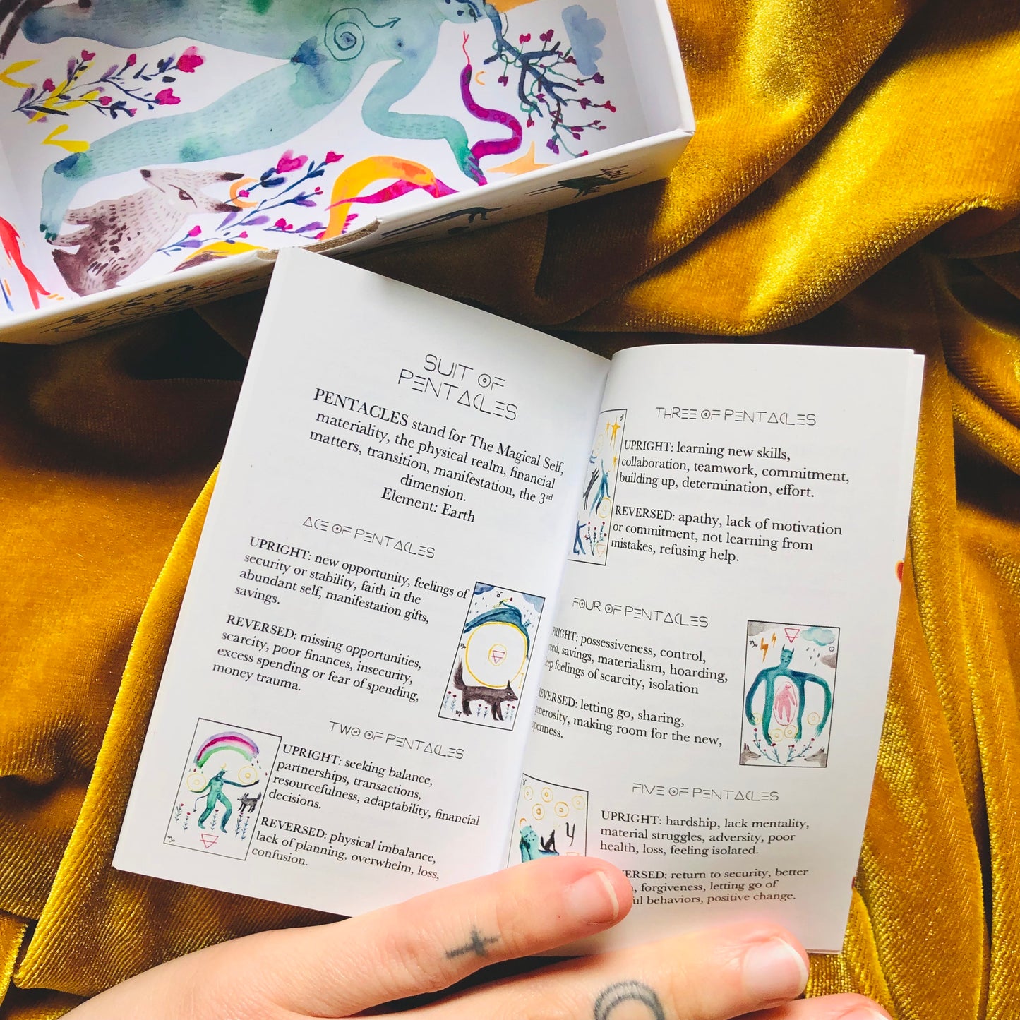 Lilifer Tarot Updated Color Booklet