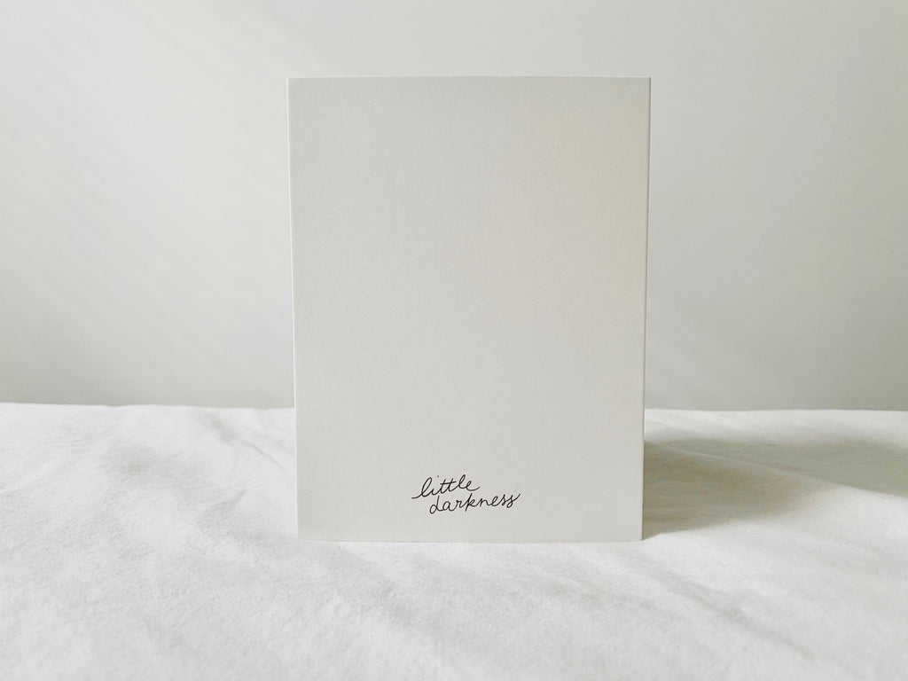 Snow Angel Greeting Card