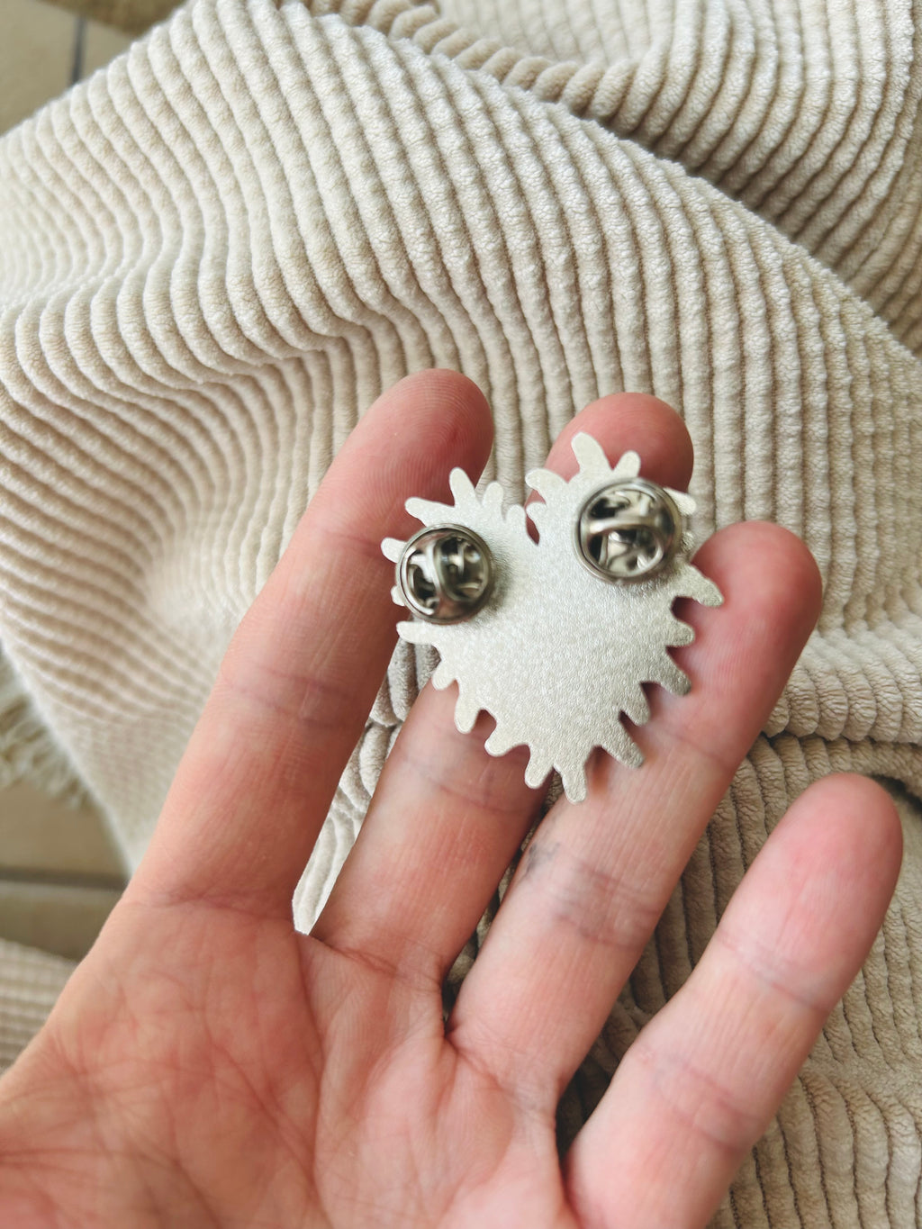 Sacred Heart Enamel Pin