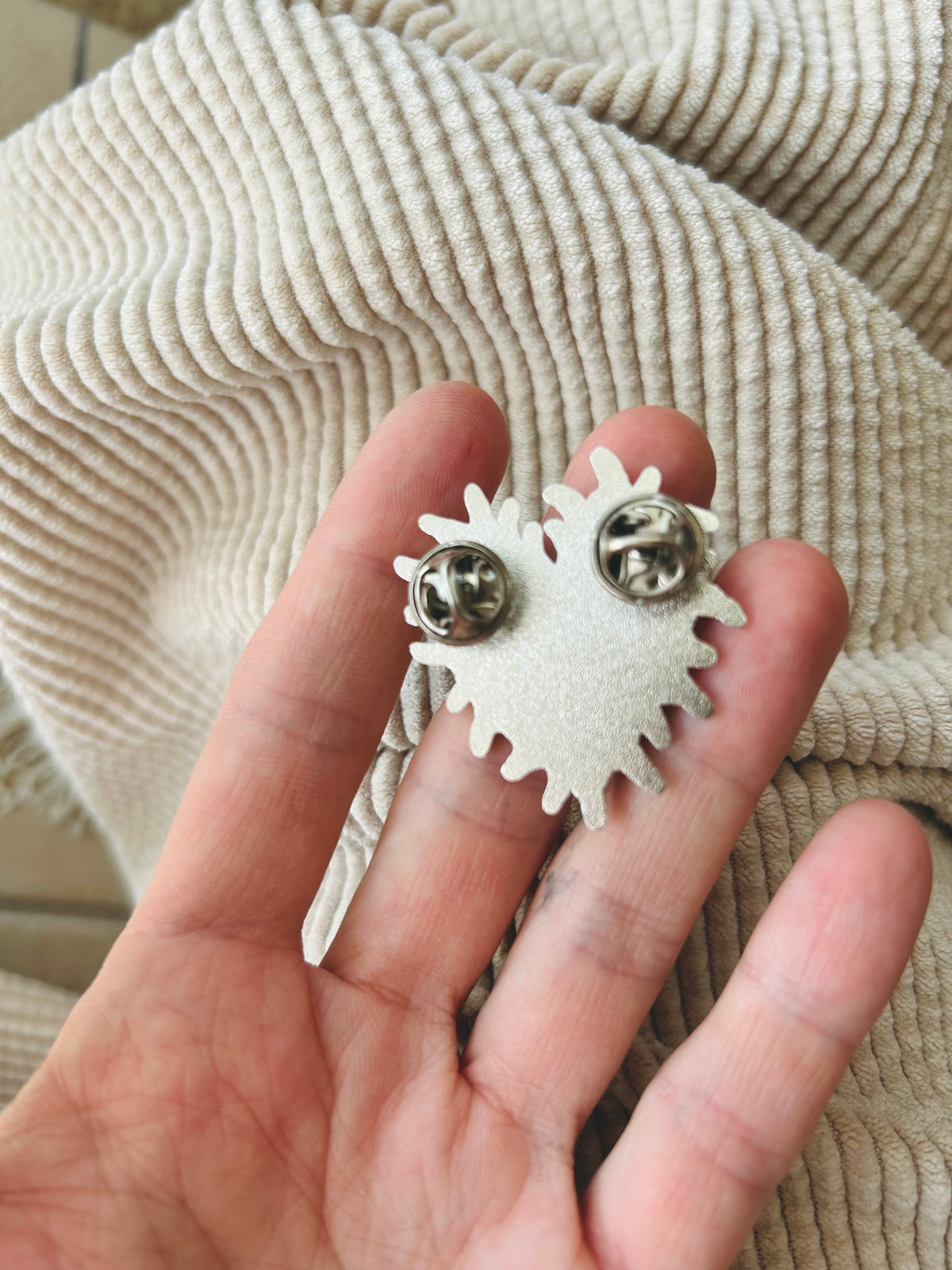Sacred Heart Enamel Pin