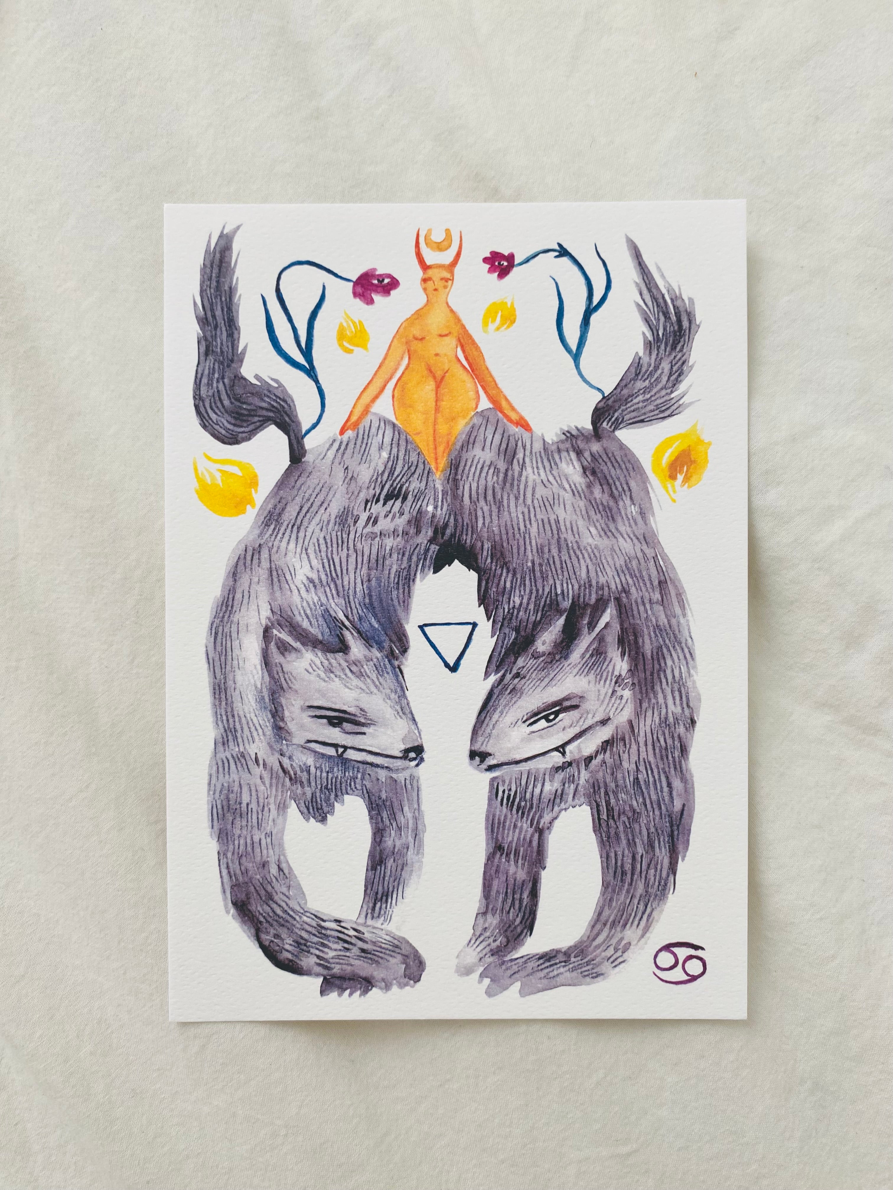 Lilifer Art Print