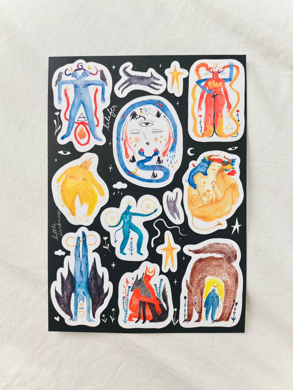 Lilifer Sticker Sheet