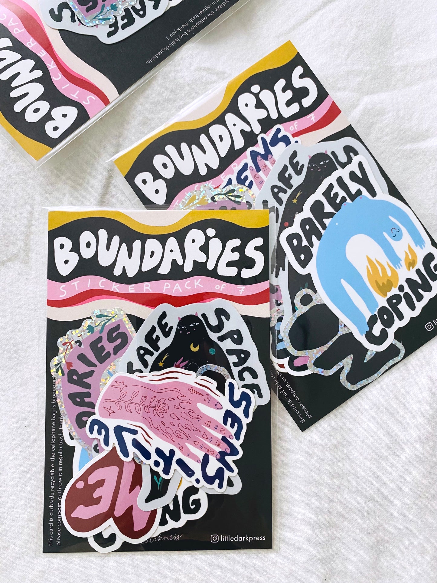 Boundaries Sticker Pack