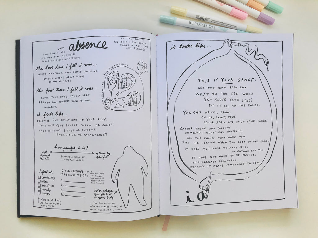 Reclaim Art Journal Hardcover Book