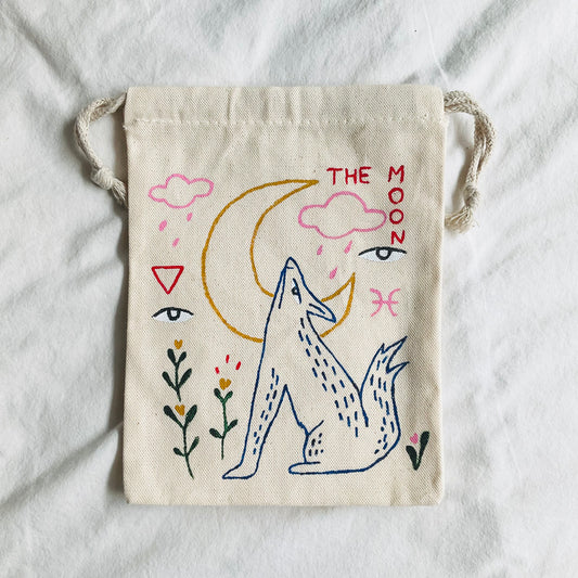 The Moon Tarot Bag