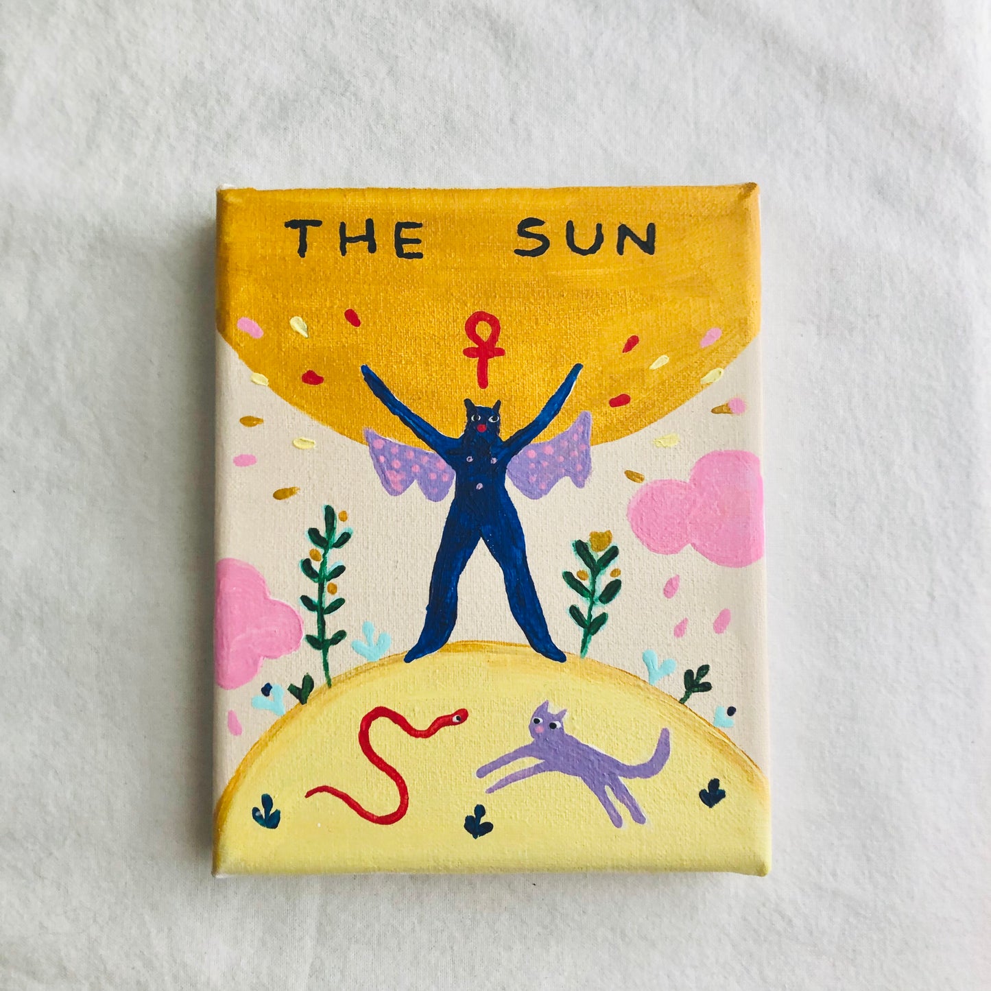 The Sun Mini Painting