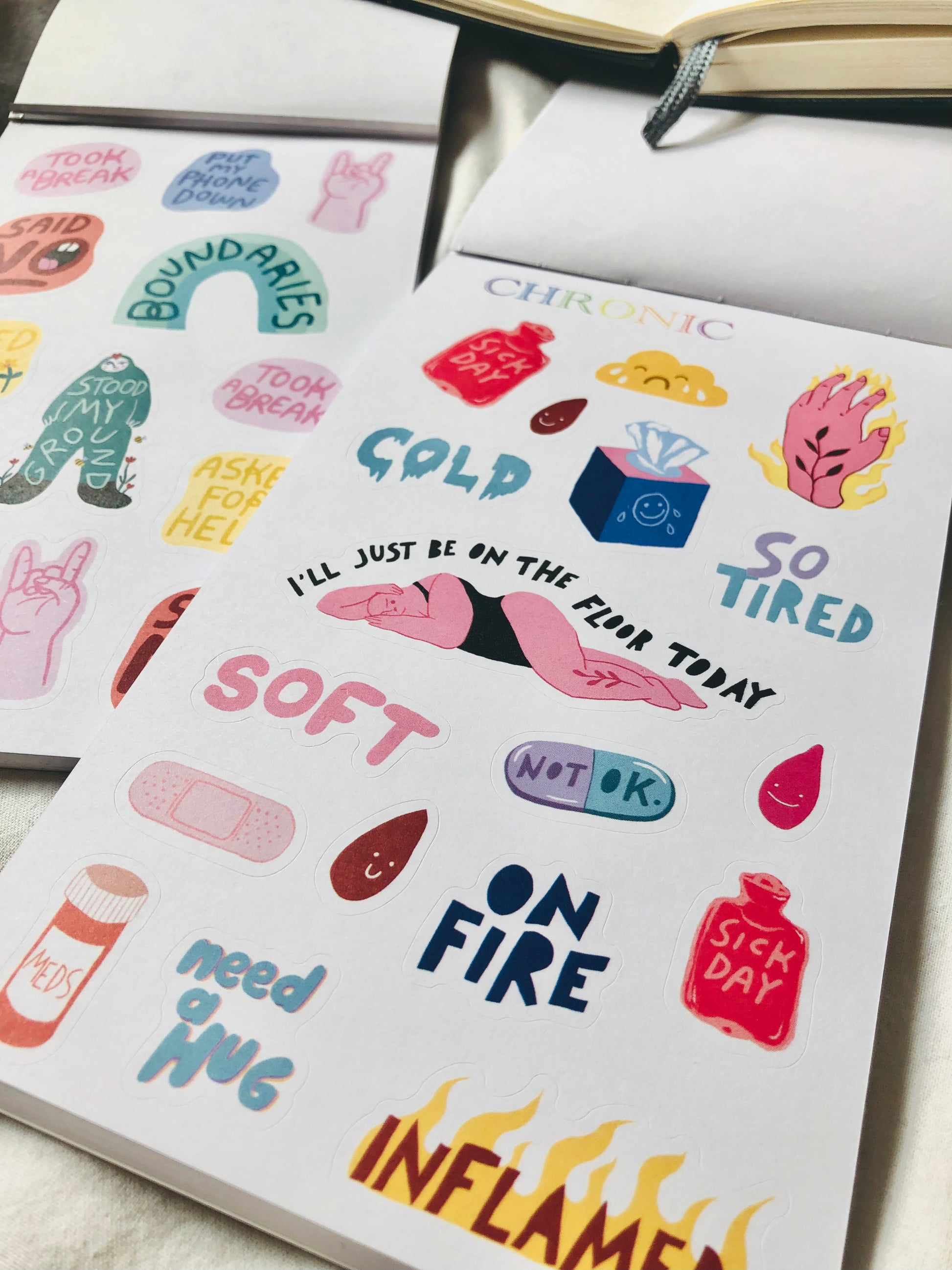 A Little Book of Big Word Stickers [Book]
