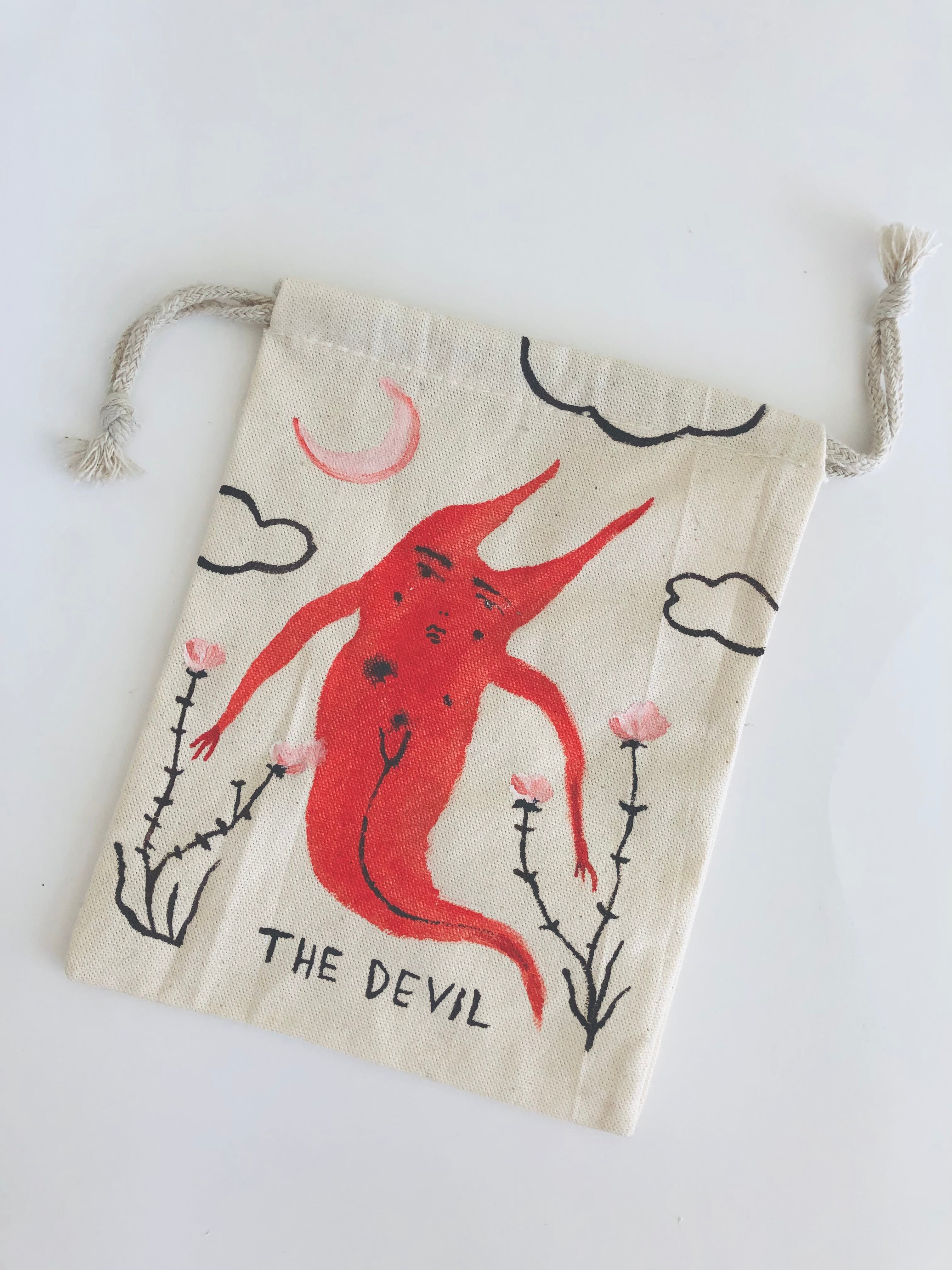 Lil’ Devil mini painting & pouch set 