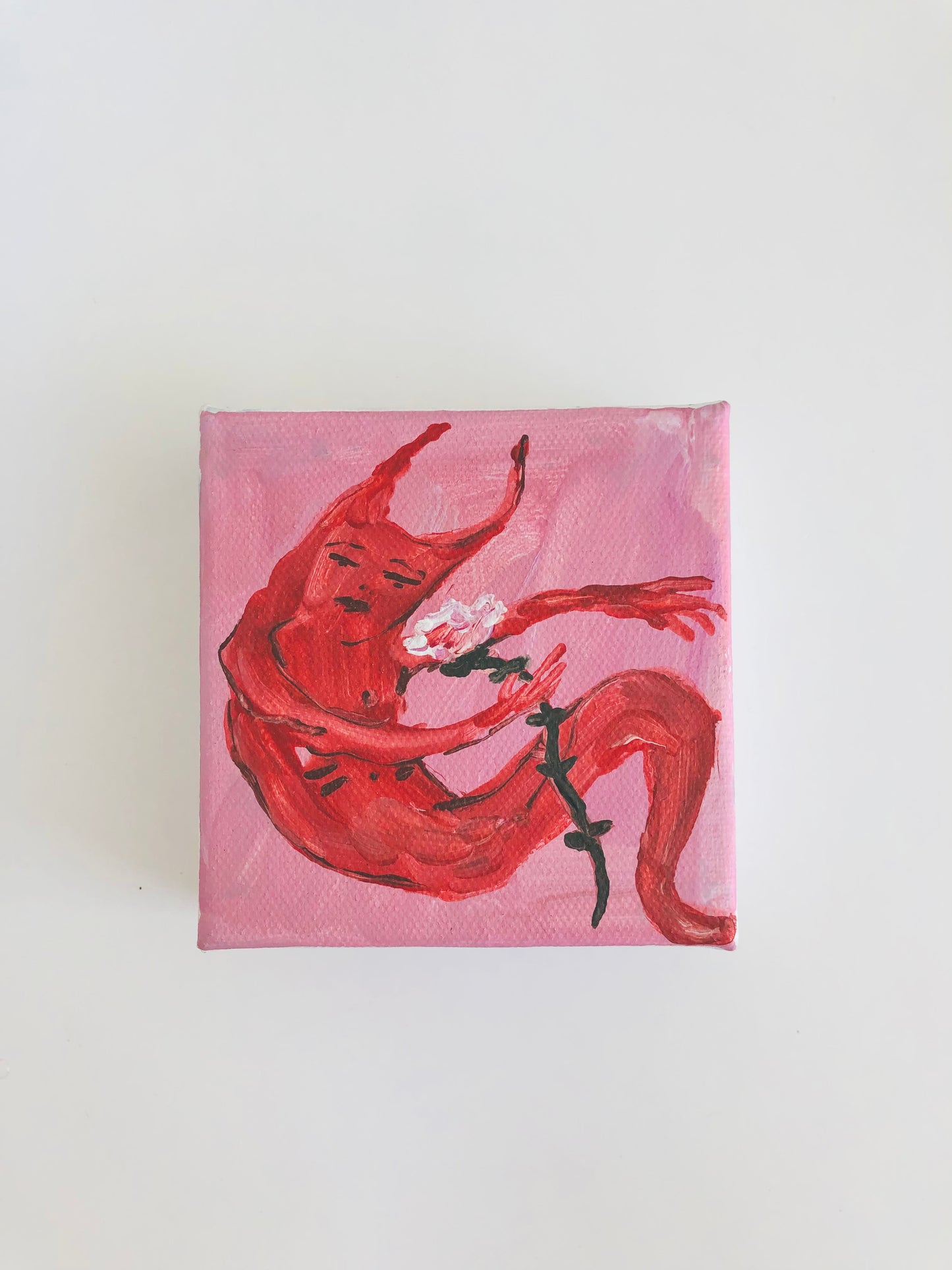 Lil’ Devil mini painting & pouch set 