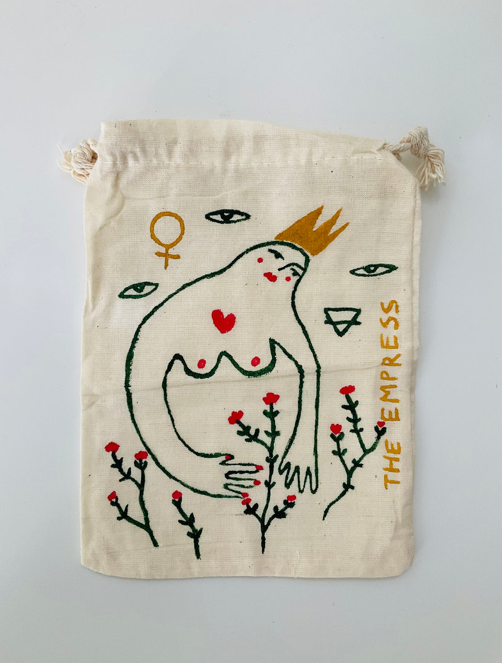 The Empress Painted Tarot Bag