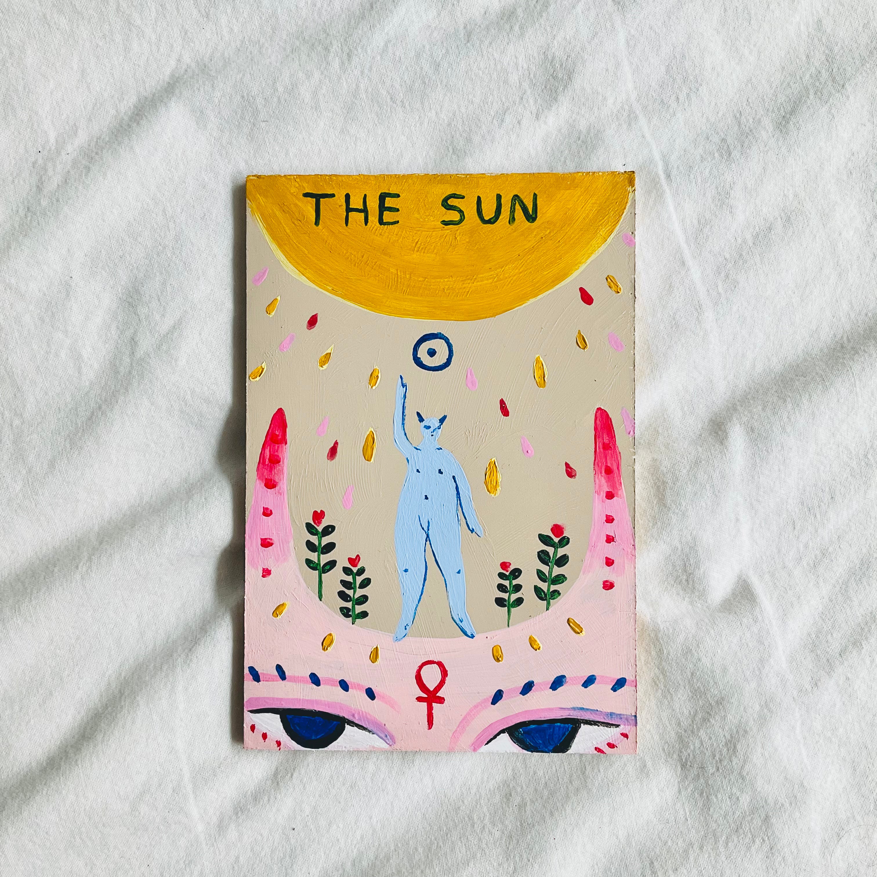 The Sun Mini Painting