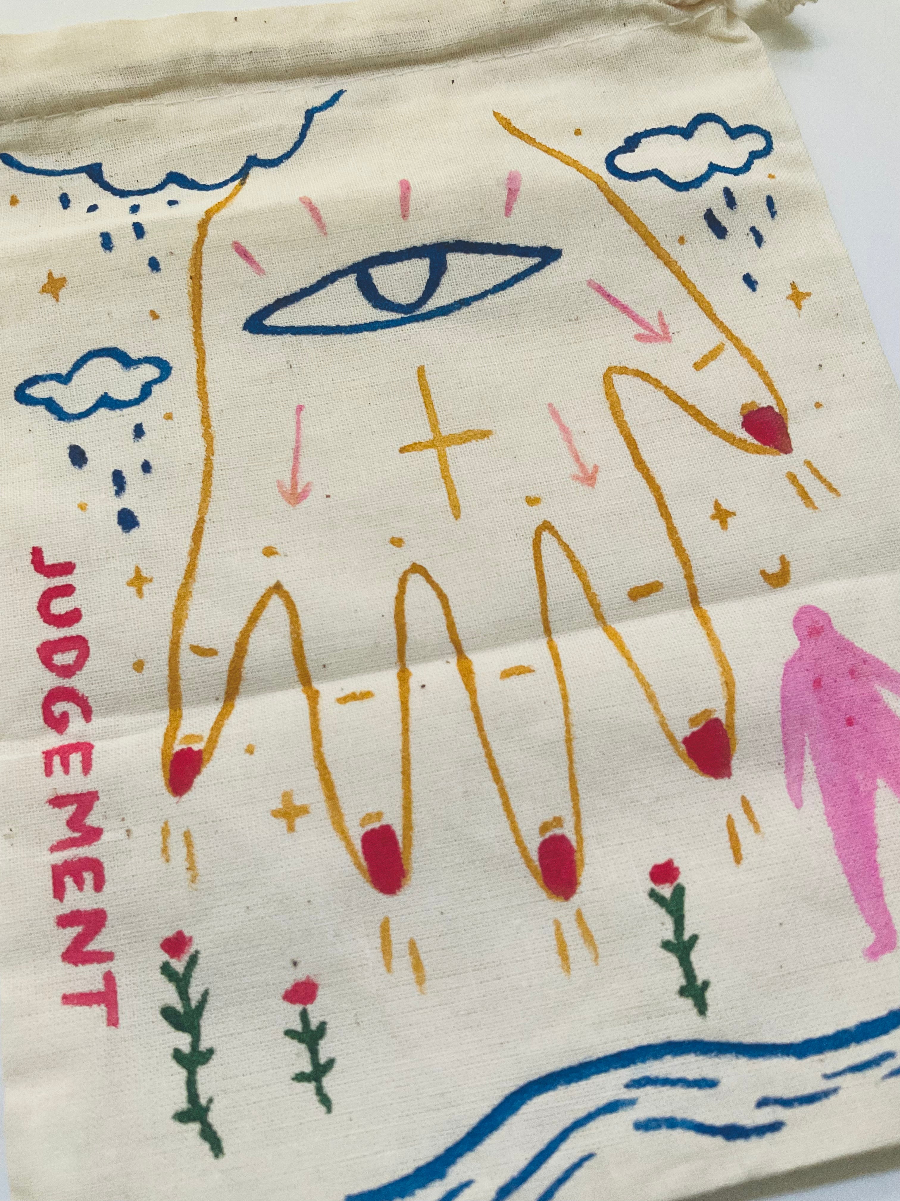 Judgement Painted Tarot Bag
