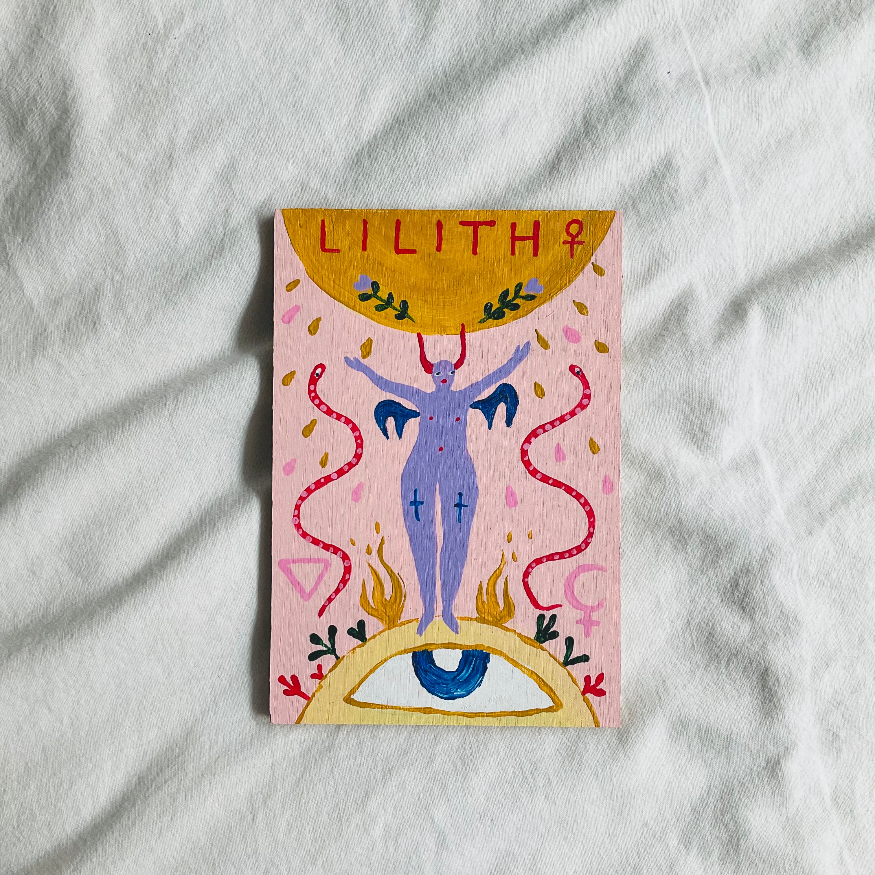 Lilith Mini Painting