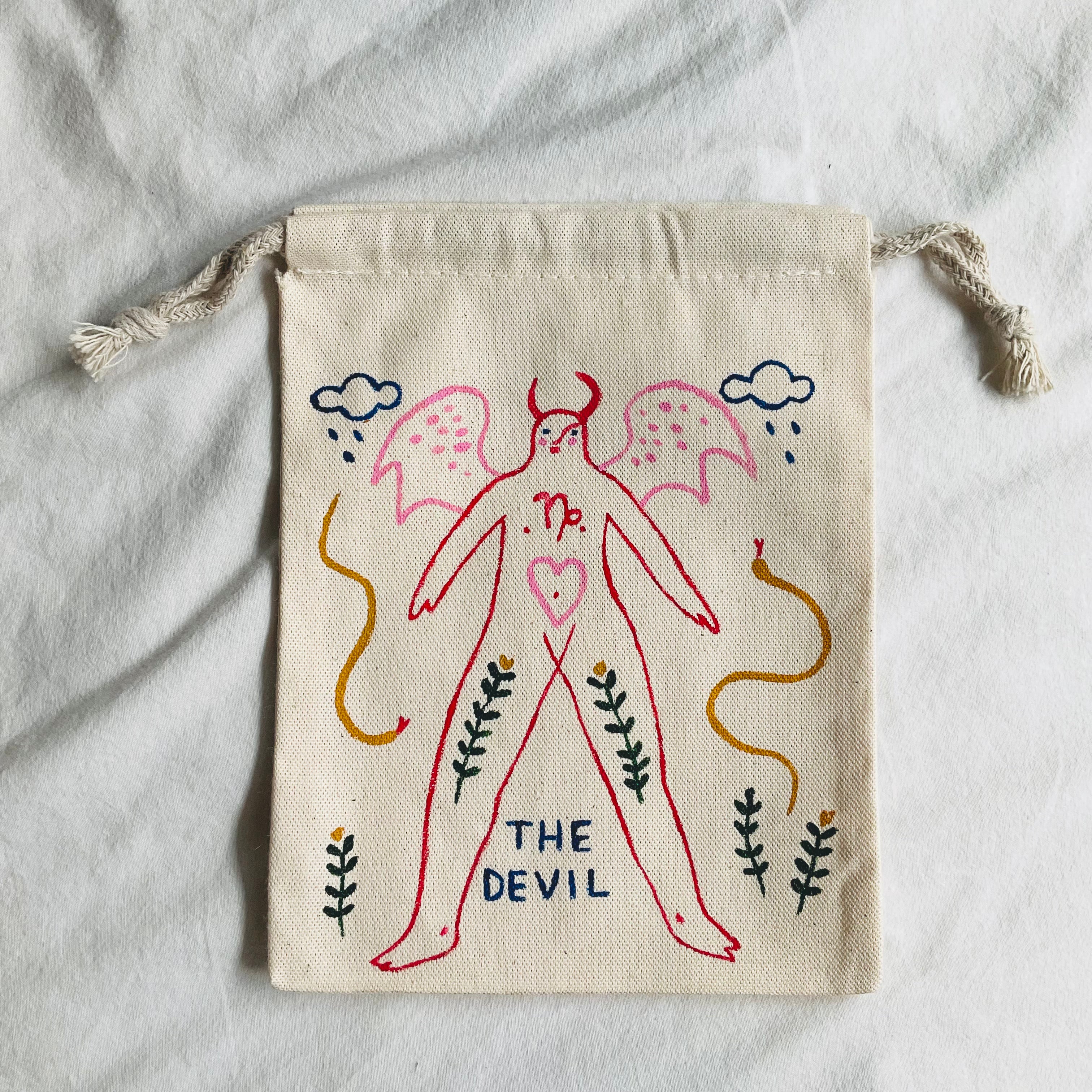The Devil Tarot Bag