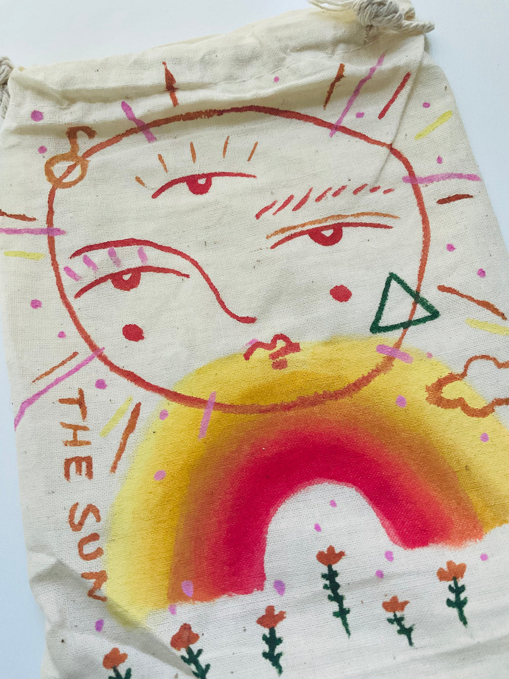 The Sun Painted Tarot Bag